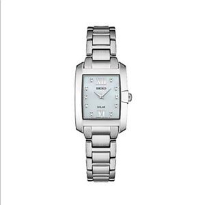 Seiko silver watch